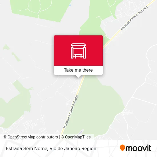 Estrada Sem Nome map