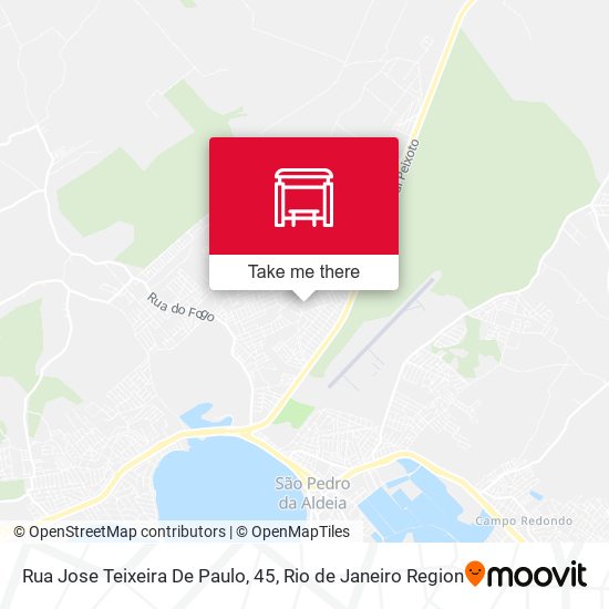 Rua Jose Teixeira De Paulo, 45 map