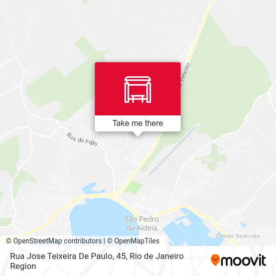 Rua Jose Teixeira De Paulo, 45 map