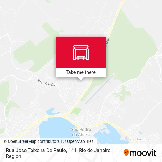 Rua Jose Teixeira De Paulo, 141 map