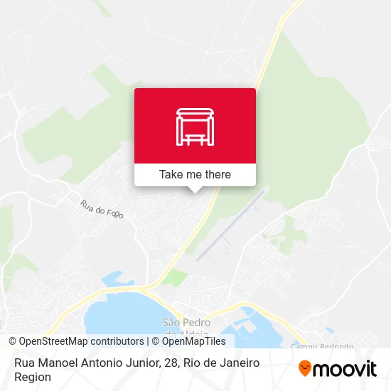 Rua Manoel Antonio Junior, 28 map
