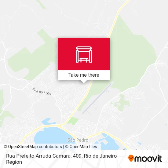 Rua Prefeito Arruda Camara, 409 map