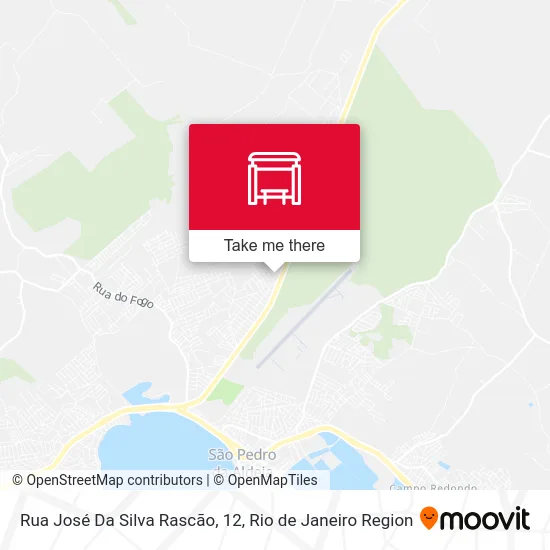 Rua José Da Silva Rascão, 12 map
