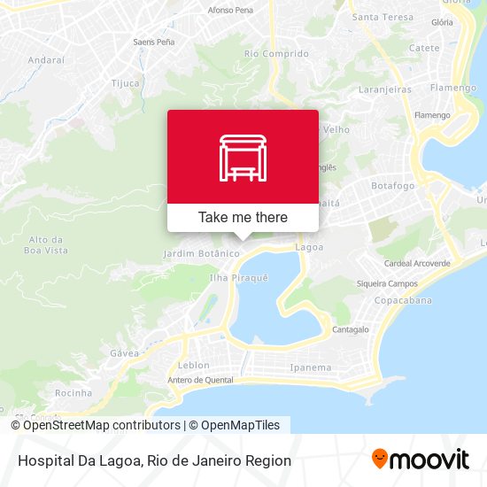 Mapa Hospital Da Lagoa