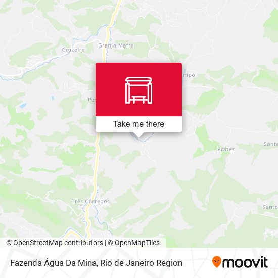 Fazenda Água Da Mina map