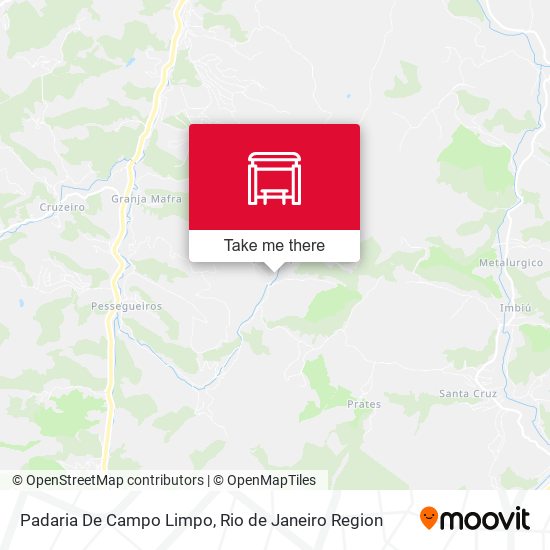 Padaria De Campo Limpo map