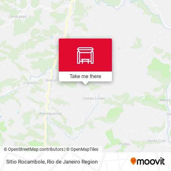 Sítio Rocambole map