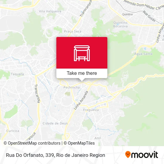 Rua Do Orfanato, 339 map