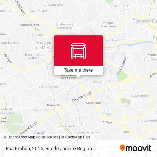Rua Embaú, 2016 map