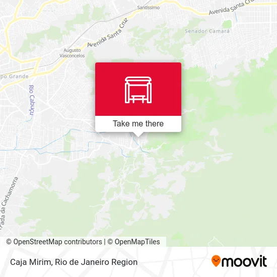 Caja Mirim map