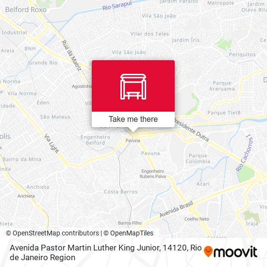 Avenida Pastor Martin Luther King Junior, 14120 map