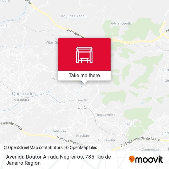 Avenida Doutor Arruda Negreiros, 785 map