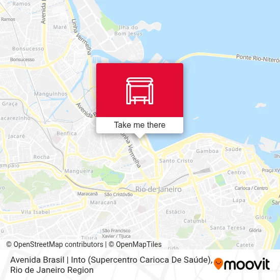Avenida Brasil | Into (Supercentro Carioca De Saúde) map