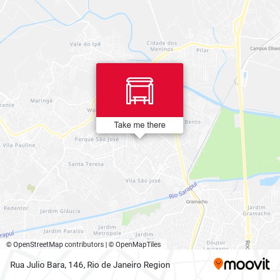 Rua Julio Bara, 146 map