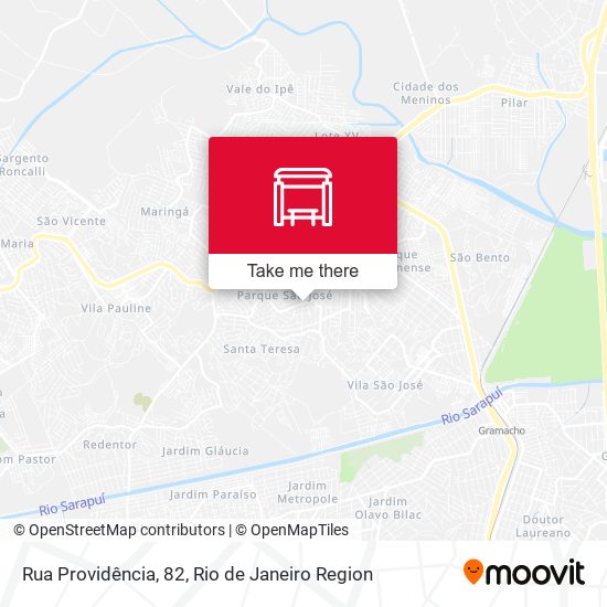 Rua Providência, 82 map