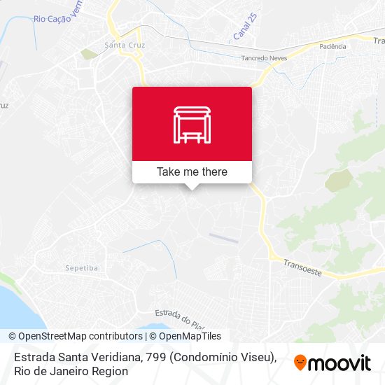 Estrada Santa Veridiana, 799 (Condomínio Viseu) map