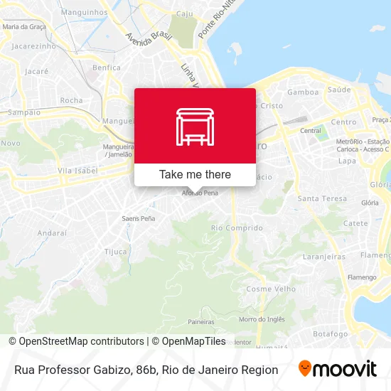 Rua Professor Gabizo, 86b map