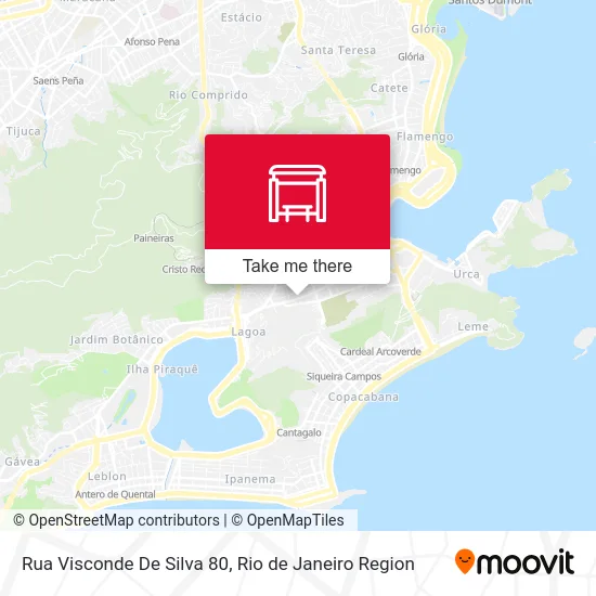 Rua Visconde De Silva 80 map