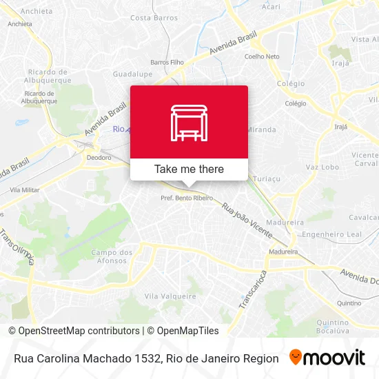 Rua Carolina Machado 1532 map