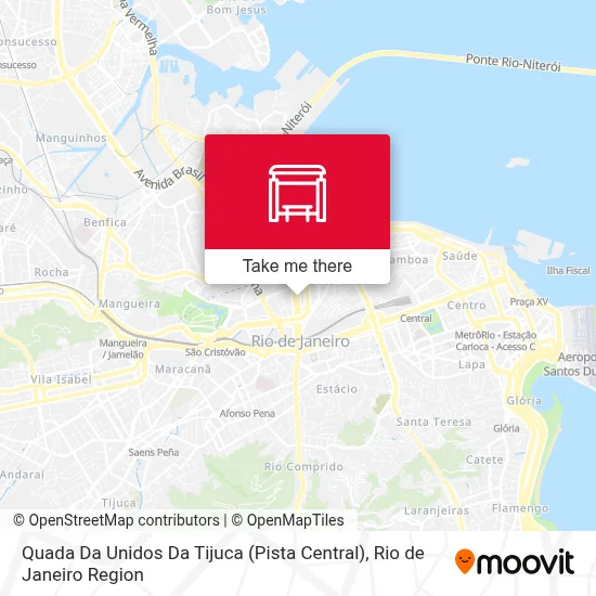 Quada Da Unidos Da Tijuca (Pista Central) map