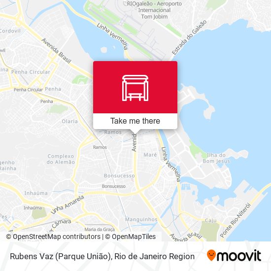 Mapa Rubens Vaz (Parque União)