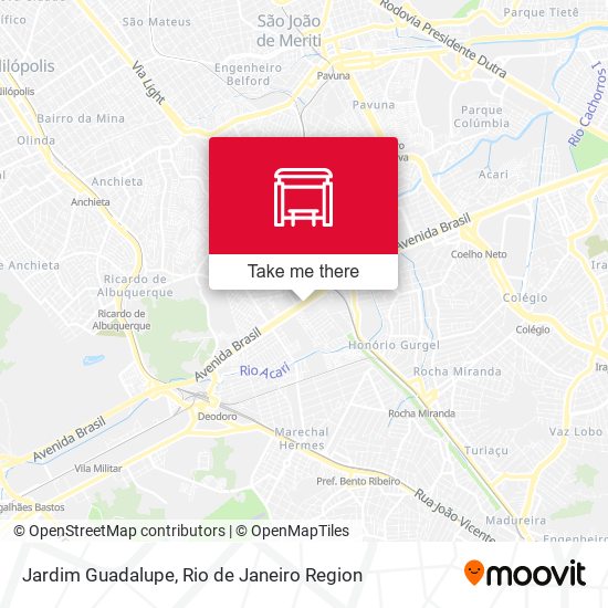 Jardim Guadalupe map