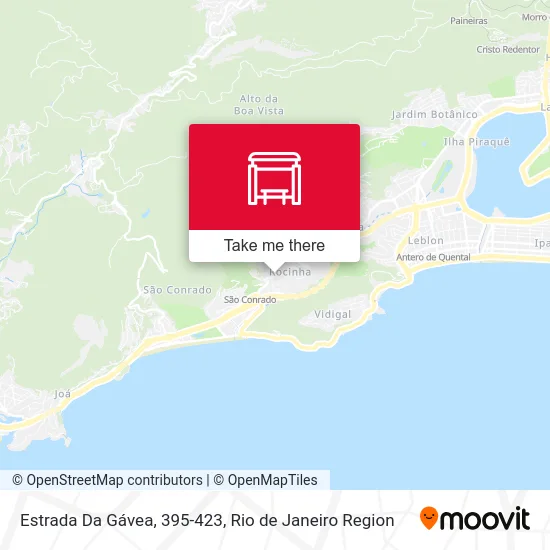 Estrada Da Gávea, 395-423 map