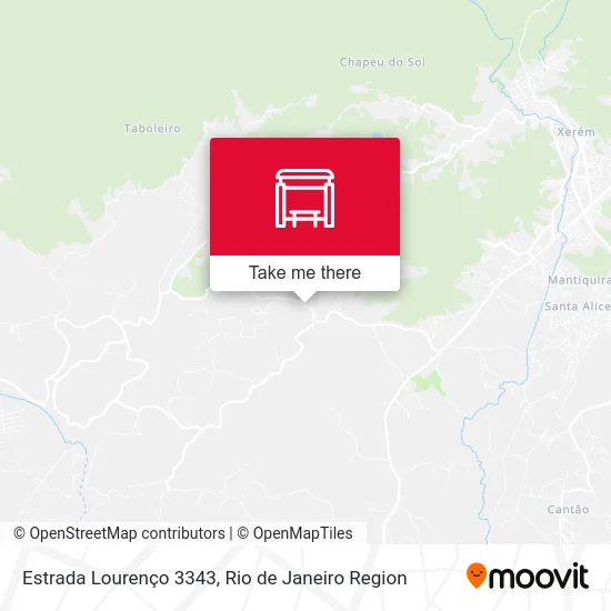 Estrada Lourenço 3343 map