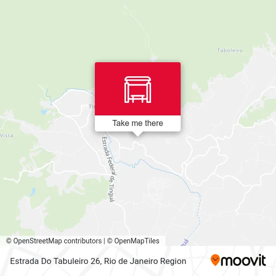 Estrada Do Tabuleiro 26 map