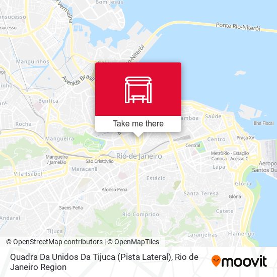 Quadra Da Unidos Da Tijuca (Pista Lateral) map