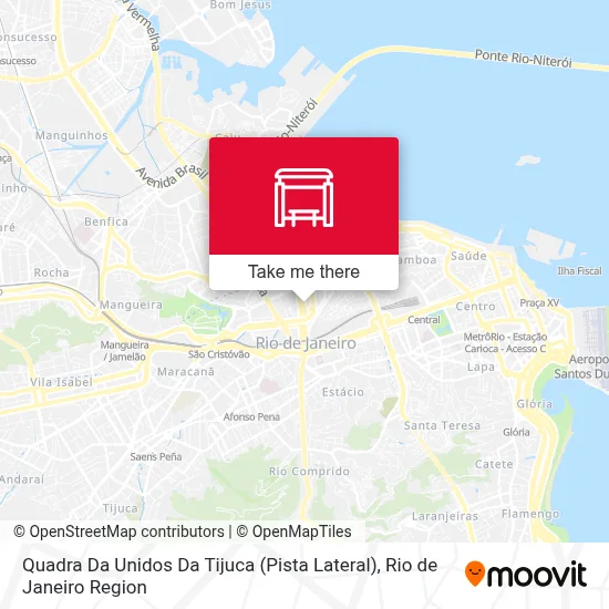 Quadra Da Unidos Da Tijuca (Pista Lateral) map