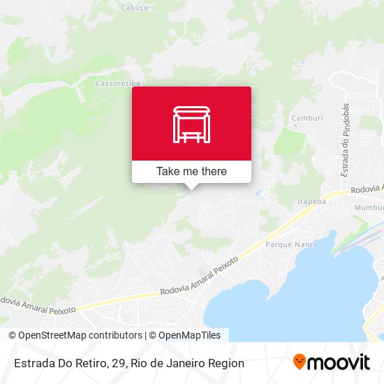 Estrada Do Retiro, 29 map