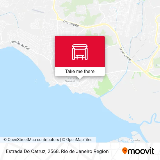 Estrada Do Catruz, 2568 map