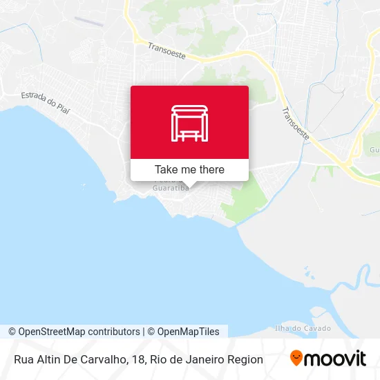 Rua Altin De Carvalho, 18 map