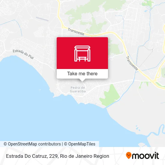 Estrada Do Catruz, 229 map