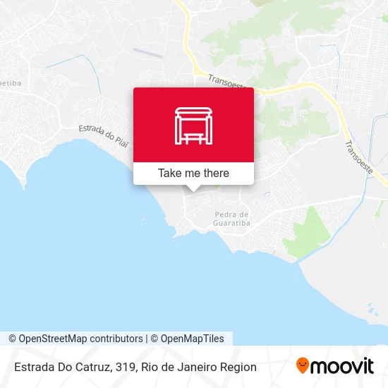 Estrada Do Catruz, 319 map