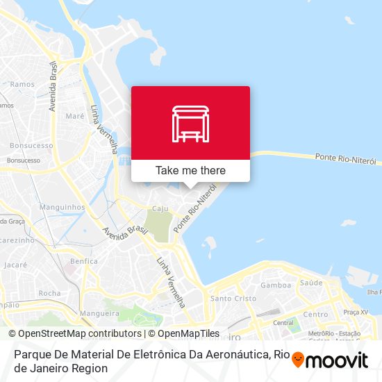 Parque De Material De Eletrônica Da Aeronáutica map