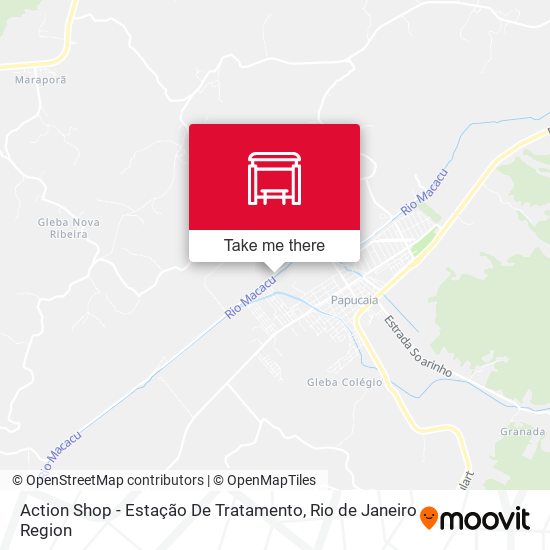Action Shop - Estação De Tratamento map
