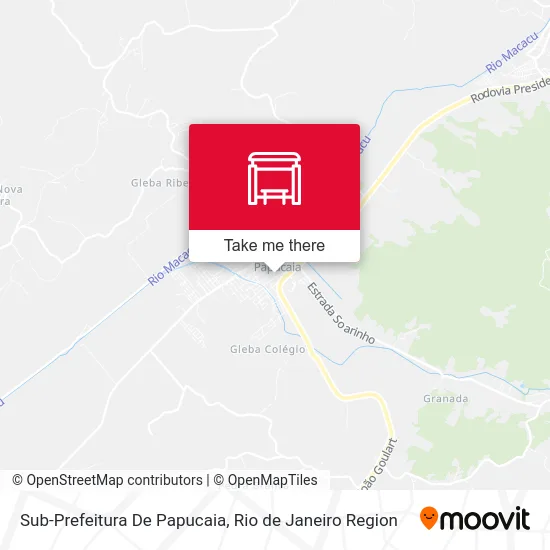 Sub-Prefeitura De Papucaia map