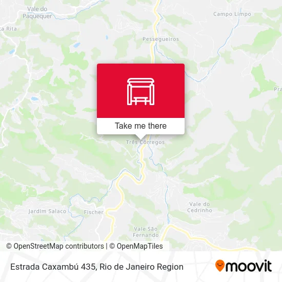 Estrada Caxambú 435 map