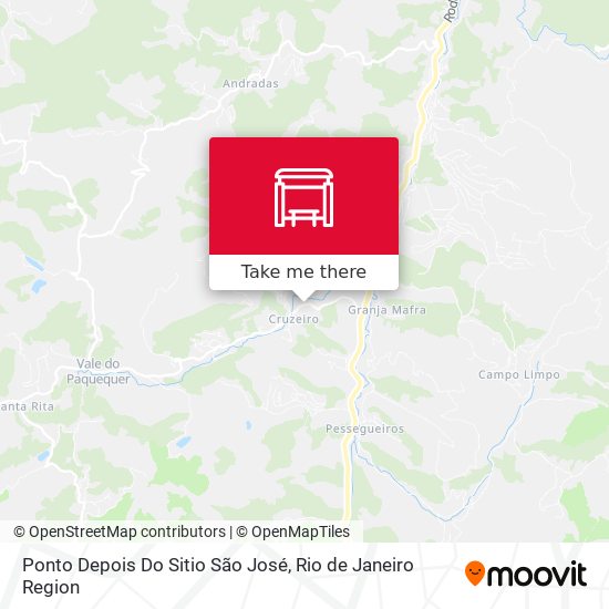 Ponto Depois Do Sitio São José map