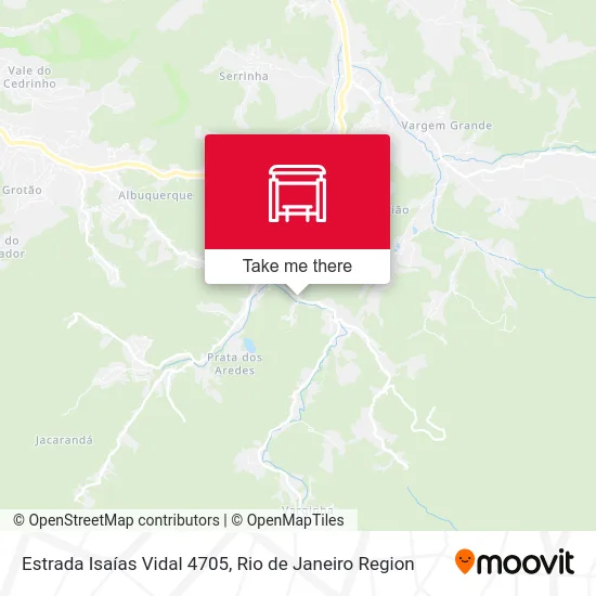 Estrada Isaías Vidal 4705 map