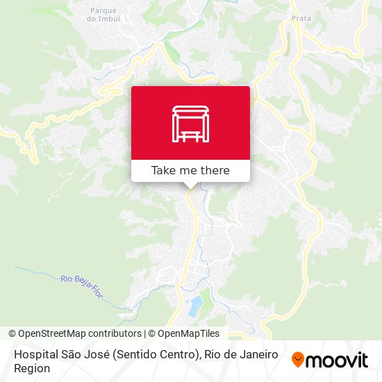 Hospital São José (Sentido Centro) map