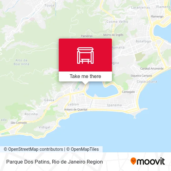 Parque Dos Patins map