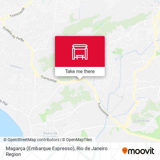 Magarça (Embarque Expresso) map