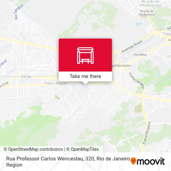 Rua Professor Carlos Wenceslau, 320 map