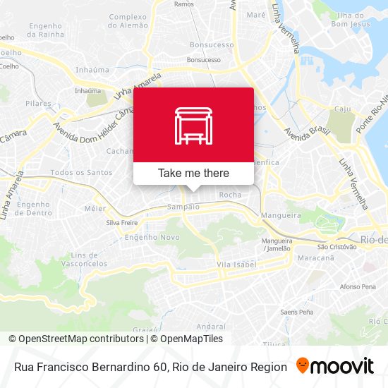 Rua Francisco Bernardino 60 map