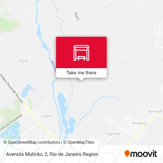 Avenida Mutirão, 2 map