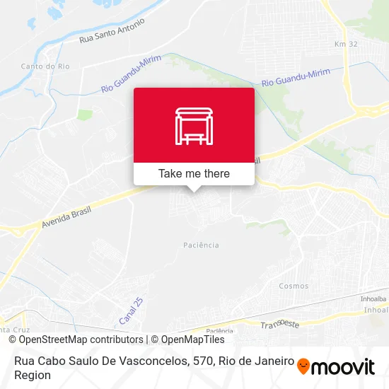 Rua Cabo Saulo De Vasconcelos, 570 map
