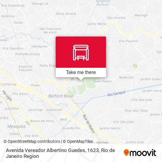 Avenida Vereador Albertino Guedes, 1623 map